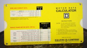 Motor Slide Chart