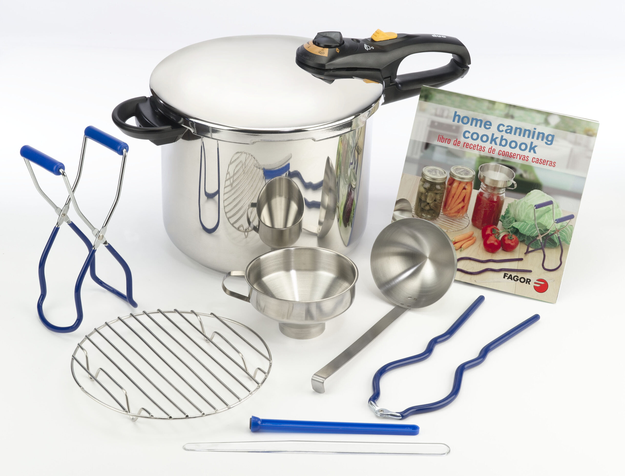Fagor Duo 9Piece Pressure Canning Set