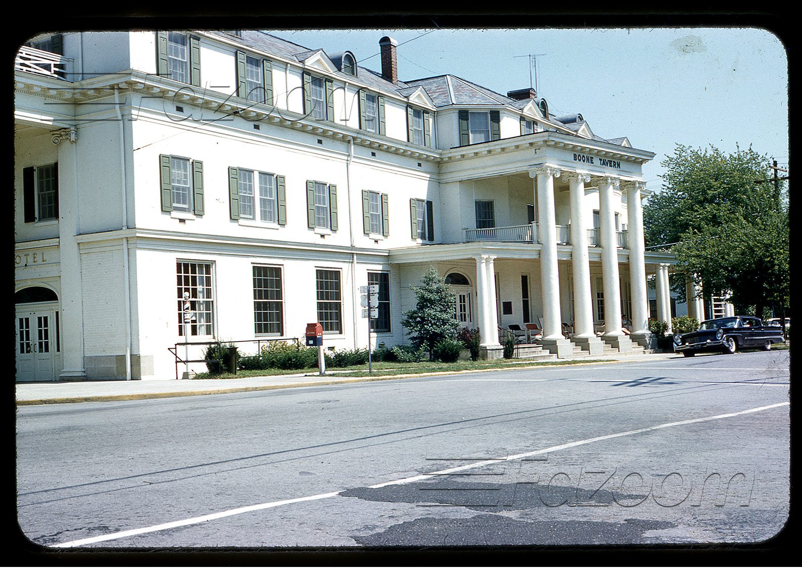 Historic Boone Tavern Hotel and Restaurant in Berea, Kentucky circa 1958